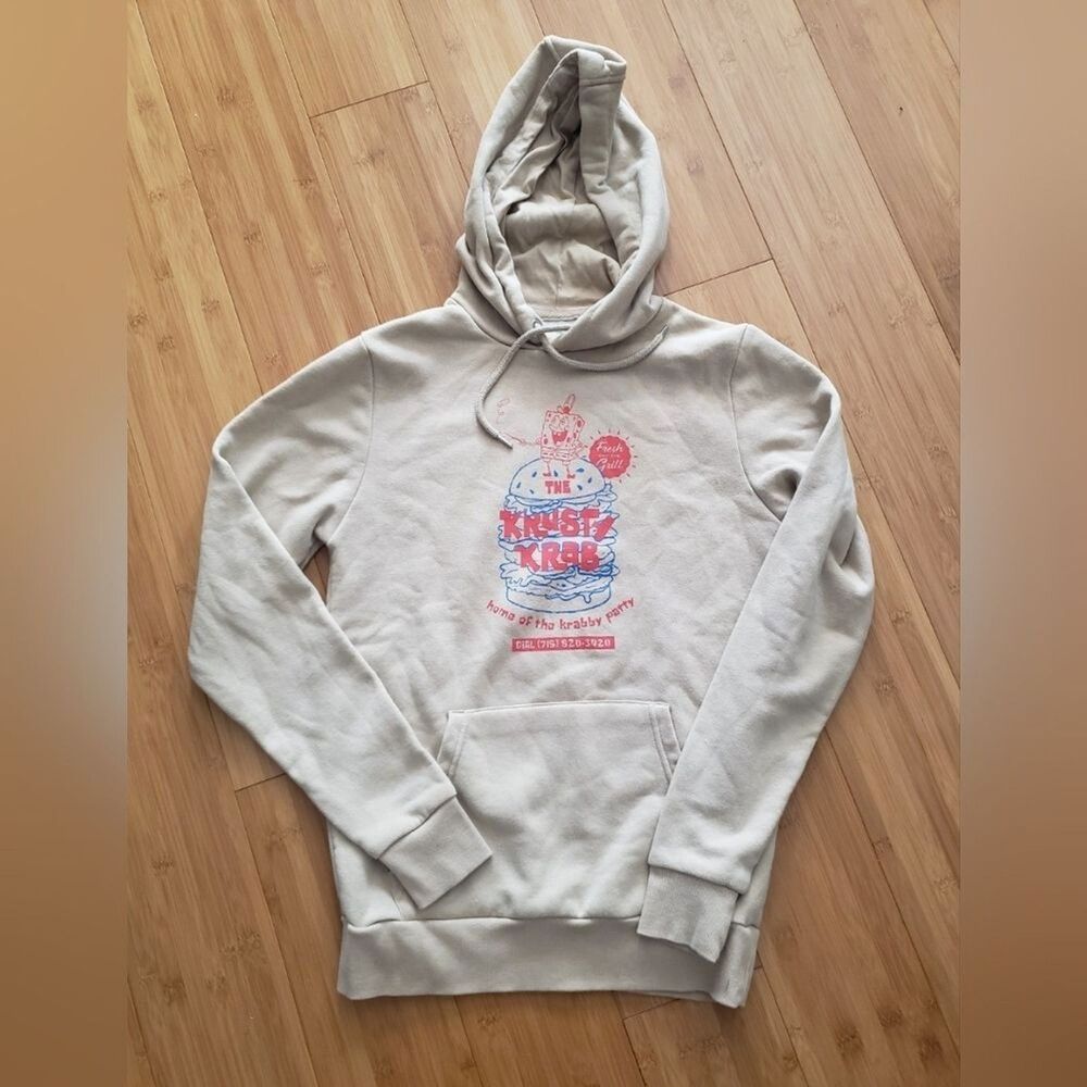 SpongeBob Cream Hoodie S